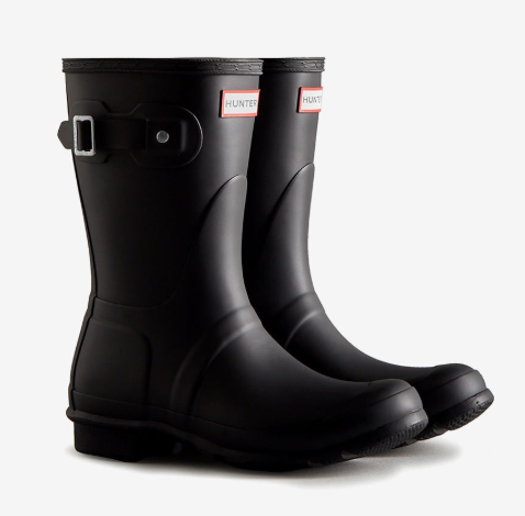 Boots Original Short Rain Boots - Black